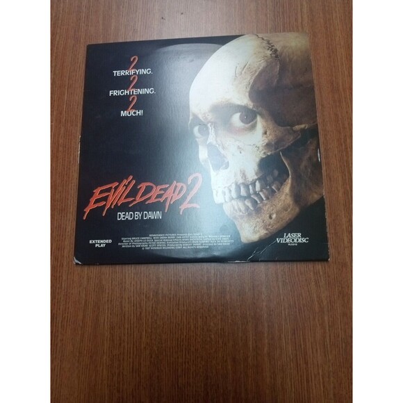 Evil Dead 2: Dead by Dawn (Laserdisc, 1997) - Picture 2 of 3